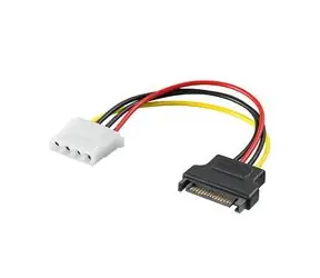 PremiumCord Napájacia redukcia Molex 5.25" F - S-ATA M
