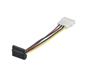 PremiumCord Napájací kábel SATA zahnutý 90°