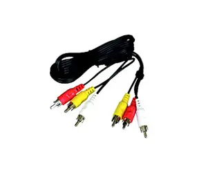 PremiumCord Kábel 3x CINCH-3x CINCH M/M 5m