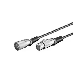 PremiumCord Kábel XLR-XLR M/F 6m
