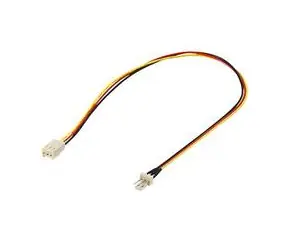 PremiumCord Predlžovací kábel k ventilátoru 3pin samec - 3pin samica, 30cm