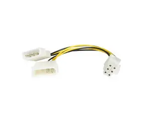 Premiumcord Redukcia napájacia 5.25" Molex - 6 pin pre PCI-E grafické karty