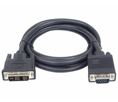PremiumCord DVI-VGA kábel 1m