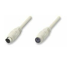 PremiumCord Kábel predlž. kláv. PS/2 2m