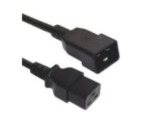 PremiumCord Kábel sieťový predlžovací 230V 16A 3m, konektory IEC 320 C19 - IEC 320 C20