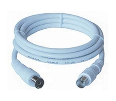 PremiumCord TV prepojovací kábel M/F 75 Ohm 3m