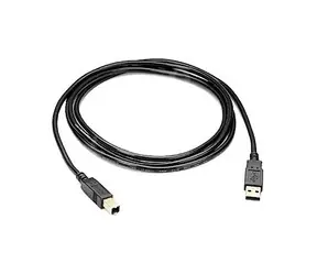PremiumCord USB 2.0 kábel AB 5m, farba čierna