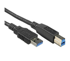 PremiumCord USB 3.0 kábel A<->B prepojovací 1m