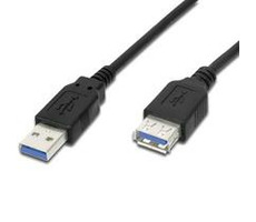 PremiumCord USB 3.0 kábel A<->A predlžovací 1m / Super-speed 5Gbps