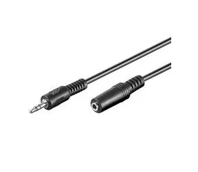 PremiumCord Kábel Jack 3.5mm M/F 3m