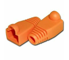 PremiumCord Kryt konektora RJ45 - oranžová