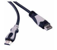 PremiumCord DisplayPort na HDMI kábel 3m M/M