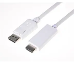 PremiumCord DisplayPort na HDMI kábel 5m M/M
