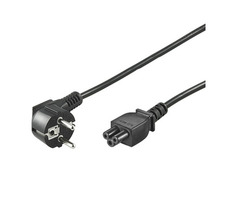 PremiumCord Kábel sieťový 230V k notebooku 2m, trojlístok &quot;Mickey Mouse&quot;