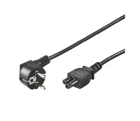 PremiumCord Kábel sieťový 230V k notebooku 2m, trojlístok "Mickey Mouse"