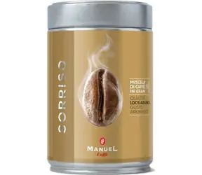 Manuel Caffé SORRISO 250 g / Zrnková káva / 100% Arabica
