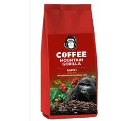 Mountain Gorilla Cofee Rafiki 250 g / zrnková káva / 50% Arabika, 50% Robusta / na espreso