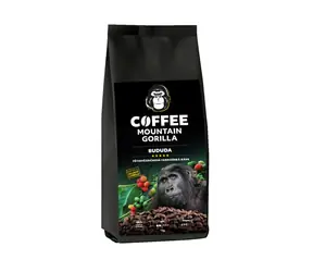 Mountain Gorilla Cofee Bududa 1 kg / Zrnková káva / 100% Arabica / Vákuové balenie