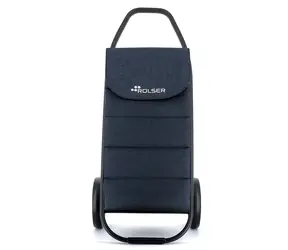 Rolser Com Tweed Polar 8 Black Tube taška na kolieskach, modrá
