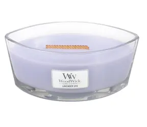 WoodWick Lavender Spa Elipsa 453.6g - sviečka loď