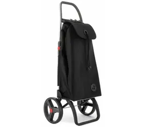 Rolser I-Max MF 2 Logic RSG nákupná taška na veľkých kolieskach, čierna