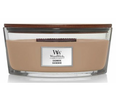 Woodwick Cashmere Elipsa 453,6 g - sviečka loď