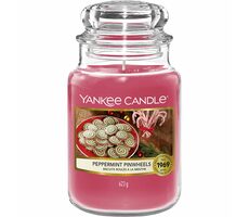 Yankee Candle Peppermint Pinwheels veľký pohár 623g