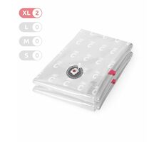 Compactor Bag Aspispace XL 140 litrov 2ks / Sada vákuových úložných vreciek / 80 x 130 cm