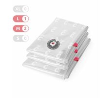 Compactor Bag Aspispace 3ks / Set 3 vákuových vriec - na uskladnenie textilu a perín