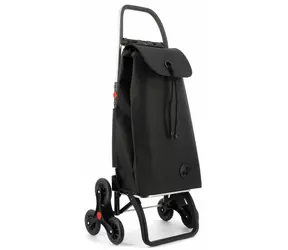 Rolser I-Max Tweed 6 Logic nákupná taška na kolieskach čierna