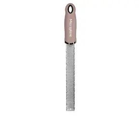 Microplane Premium Classic šedoružová / jemné strúhadlo / 32.5 cm / nerezová oceľ 
