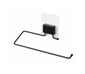 Compactor Bestlock Black Magic Malý samolepiaci držiak na uterák čierna / bez vŕtania