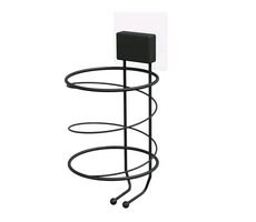 Compactor Bestlock Black Magic Samolepiaci držiak na sušič vlasov čierna / bez vŕtania