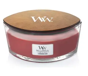WoodWick Cinnamon Chai Elipsa 453.6g - sviečka loď