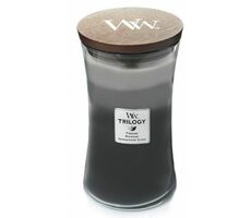 Woodwick Trilogy Warm Woods 610g - váza veľká / doba horenia: až 120 h