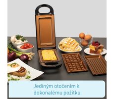 Livington Flip Switch / Multifunkčný gril / 800W