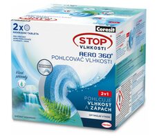 Ceresit STOP VLHKOSTI AERO 360 ° náhradné tablety 2v1 sviežosť vodopádov (2x450g)