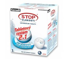 Ceresit STOP VLHKOSTI PEARL náhradné tablety 2v1 neutrálne (2x300g)