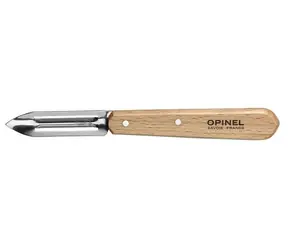 Opinel 115 škrabka na ovocie a zeleninu 6 cm / drevená rukoväť