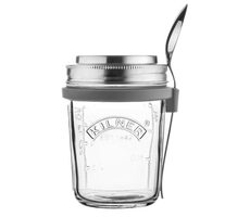 Kilner Poháre na raňajky s lyžicou / 350 ml