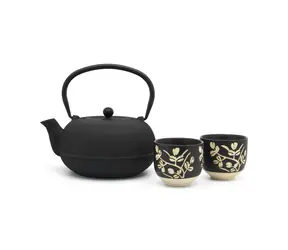 Bredemeijer Sichuan Kanvička na čaj + 2 šálky / 1 l / kanvička liatina / šálky porcelán