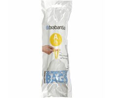 Brabantia PerfectFit Type A Vrecká do odpadkového koša 3L / zaťahovacie / 20ks v balení