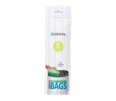Brabantia PerfectFit Type K Kompostovateľné vrecká na odpad 10L / 10ks v balení