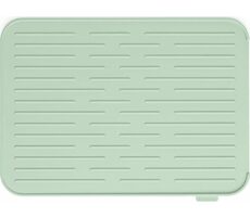 Brabantia Odkvapkávacia podložka na riad silikónová zelená / 32.5 x 43.8 x 0.9 cm