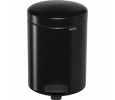 Brabantia Newicon Pedálový odpadkový kôš 5 L čierna / priemer 20.5 cm / výška 29.1 cm