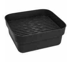 Brabantia Misa na riad s odkvapkávačom tmavo šedá / 16.1 x 34.4 x 37.4 cm