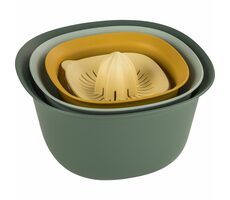Brabantia Sada mís s cedidlom a odšťavovačom