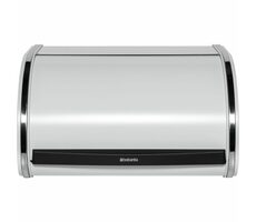 Brabantia Roll Top Chlebník stredná veľkosť biela / nerez oceľ / 31.6 x 17.3 x 26.5 cm