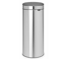Brabantia Touch Bin New Odpadkový kôš 30 L matná strieborná / 29.5 x 72 x 32 cm 