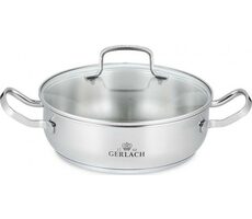 Gerlach Simple Hrniec s pokrievkou 24 cm (2 l) / nerezová oceľ 